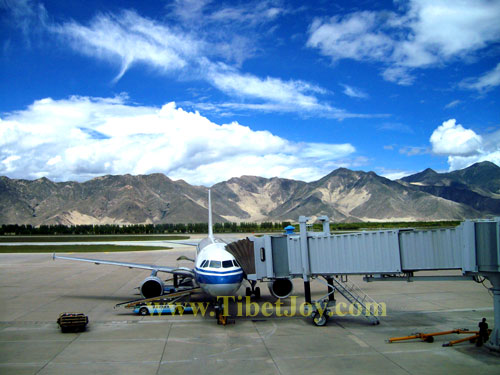Tibet Tour Photo: Lhasa Gonggar Airport Tibet